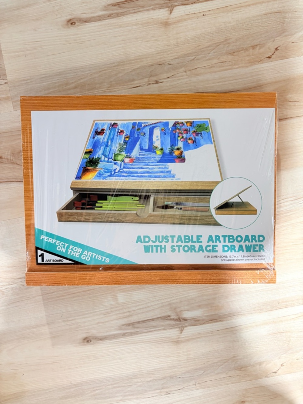 Adjustable Artboard With Storage Drawer
